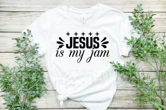 Bible SVG: Jesus Is My Jam T-Shirt Designs