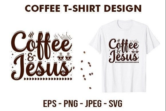 Coffee Jesus Coffee T-Shirt Design Review for Crafters