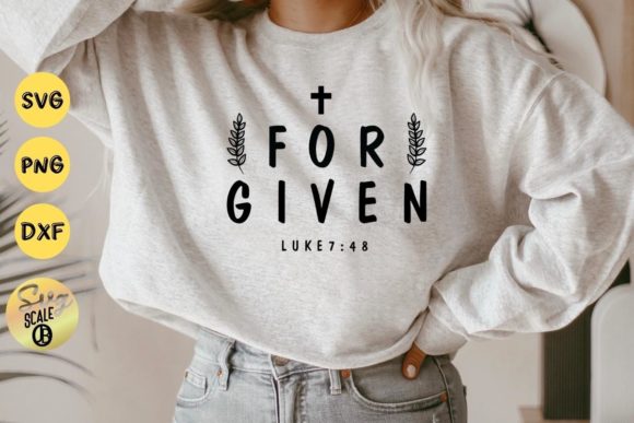 Forgiven Christian Bible Quote: T-Shirt Design Deep Dive