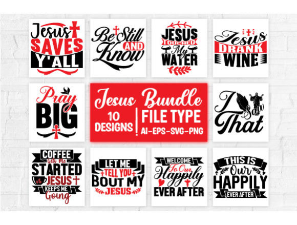 Jesus Cross T-Shirt Design Svg