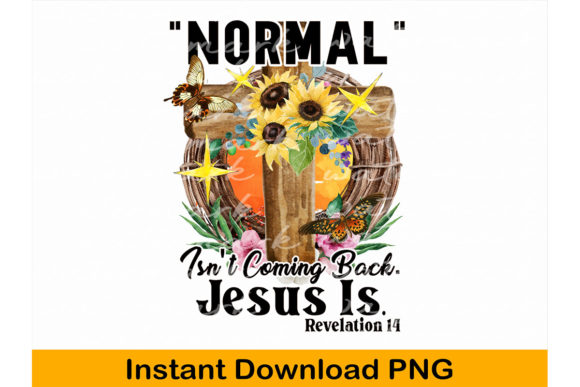 Jesus Png, Normal Isn t Coming Back T-Shirt Design Review