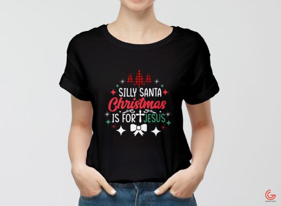 Silly Santa Christmas is for Jesus PNG T-Shirt Designs Review