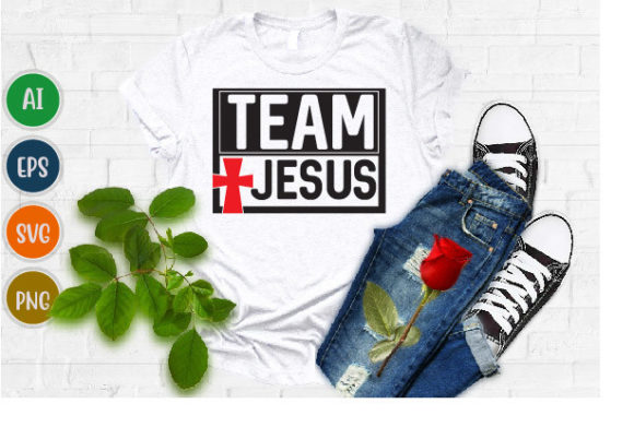Team Jesus, Jesus Christ Graphic T Shirt